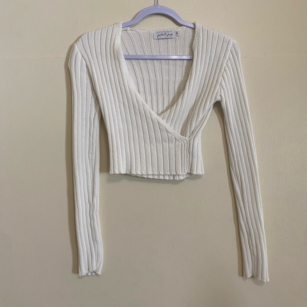 Cropped sweater